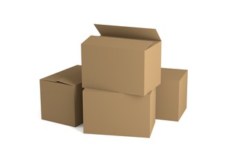 Kartone für Umzug
