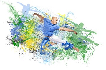 Explosion of dance