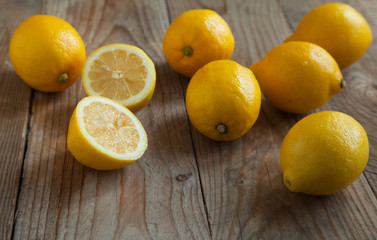Fresh lemons