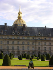 Ecole Militaire und Hotel des Invalides in Paris