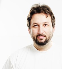 Fototapeta premium Handsome relaxed man with a beard