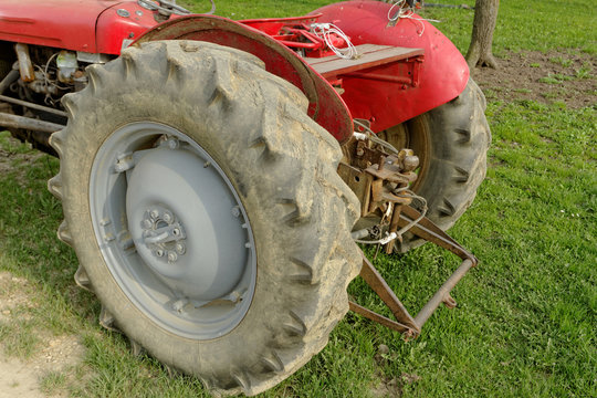 rear of tractor