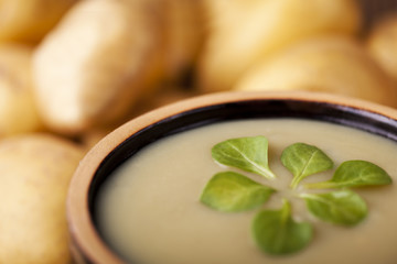 Potato cream soup