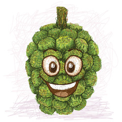 happy pandanus fruit