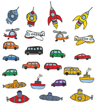 Vehicles symbols