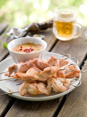Chicken kebabs