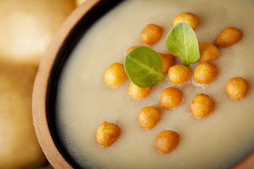 Potato cream soup