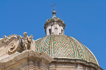 Basilica of SS. Rosario. Francavilla Fontana. Puglia. Italy.