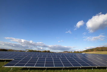 Solarpark bei Homberg (Effze) in Hessen