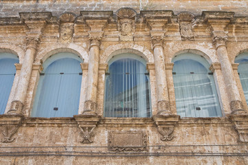 Sedile palace. Francavilla Fontana. Puglia. Italy.