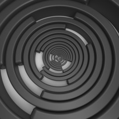 Abstract background with  spiral elements