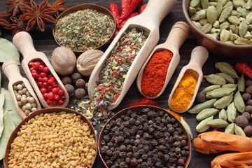 Obraz na płótnie Canvas Blend of spices