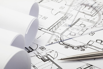 Architecture blueprints, Selective focus