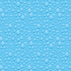 Seamless texture of condensation on the glass. The background.