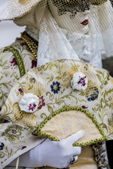 Traditional venetian carnival mask