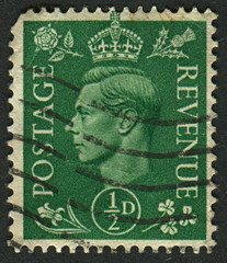 Postage stamp.