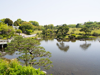 Suizenji Park, Japanese garden