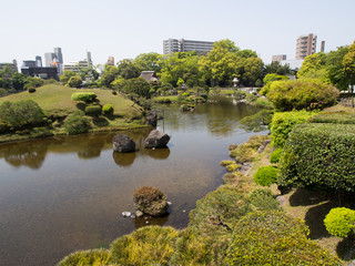 Suizenji Park, Japanese garden