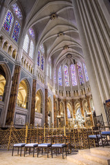 Fototapeta na wymiar Notre-Dame de Chartres
