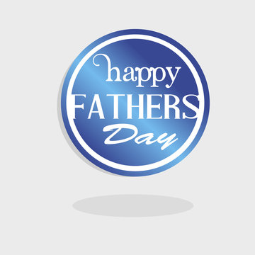 happy fathers day logo