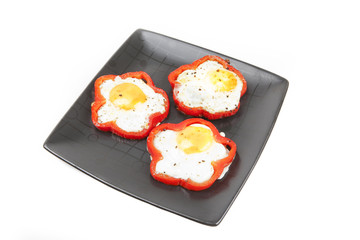 Colourful Fried Eggs