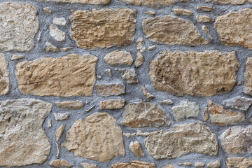 Old brick  stone wall