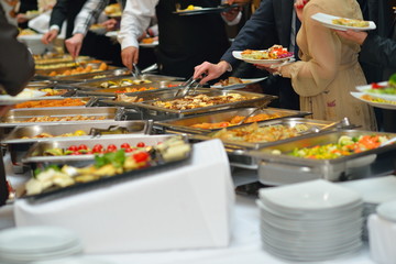 buffet food
