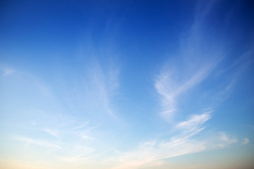 Fototapeta premium Blue sky background