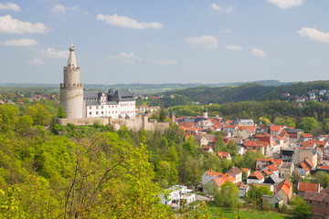 Osterburg, Weida, Fluss, Vogtland, Thüringen