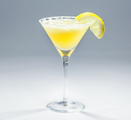 Yellow cocktail