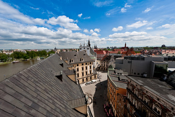 Wrocław widok z góry © kabat