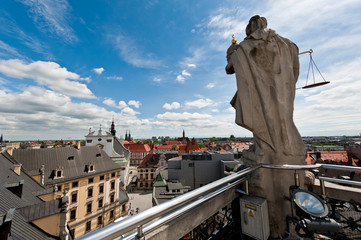 Wrocław widok z góry