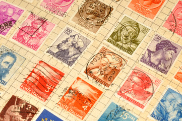 Old Stamp Album