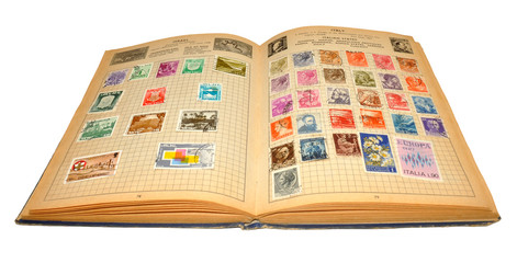 Old Stamp Album