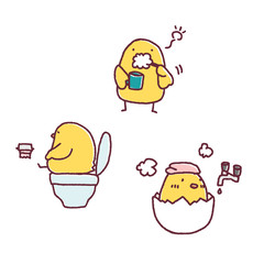 ひよこサニタリー © TAMAGO POTATO