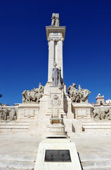 Fototapeta na wymiar Monumento a la Constitución de 1812, Cádiz