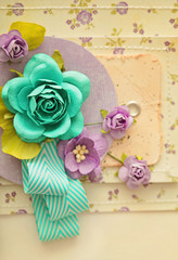 scrapbook greeting card
