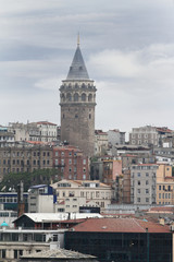 Galata tower in Istanbul, Turkey