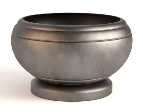 3d render of antique bowl