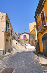 Alleyway. Melfi. Basilicata. Italy.
