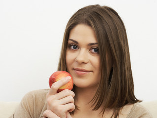 Casual style woman portrait