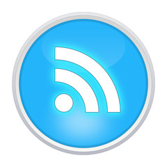 rss icon light blue circle