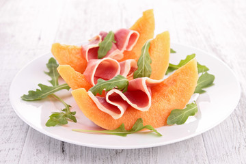 melon and prosciutto