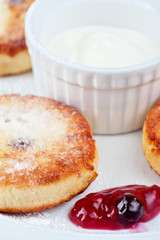 Cheese pancakes