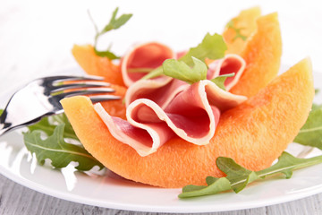 melon and prosciutto