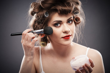 Obraz premium Woman beauty style portrait