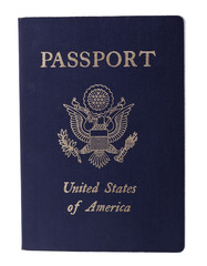 Isolated American Passport