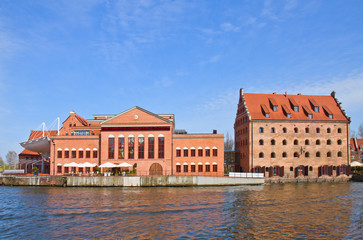 Fototapeta na wymiar Polska Filharmonia Bałtycka, Gdańsk
