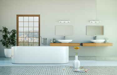 Wohndesign - modernes Bad