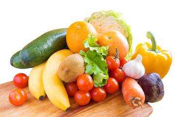Fruits and vegetables